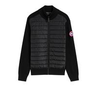 Canada Goose Hybridge Quilted Shell and Wool Jacket - Black - M