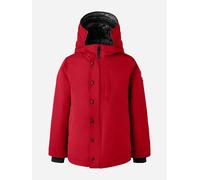 Canada Goose Kids Down Padded Logan Parka Jacket in Red - Red - M (10 - 12 Yrs)