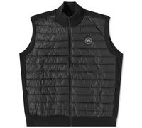 Canada Goose Men's Black Disc Hybridge Knit Vest