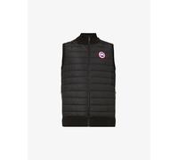 Canada Goose Mens Canada Goose High-Neck Padded Wool and Shell-Down Vest Black M