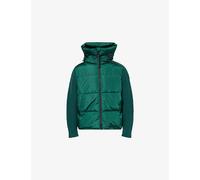 Canada Goose Mens Canada Goose Hy-Bridge Grove Contrast-Knit Shell-Down Jacket Glade Green - Vert XL