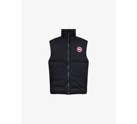 Canada Goose Mens Canada Goose Lodge High-Neck Shell-Down Vest Black - Noir M