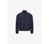 Canada Goose Mens Canada Goose Logo-Patch Legacy Cotton-Blend Bomber Jacket Nocturne - Nocturne S