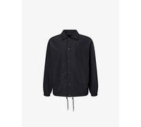 Canada Goose Mens Canada Goose Regency Tonal Label Cotton-Blend Jacket Black - Noir L