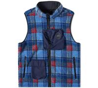 Canada Goose Men's & NBA Collection with UNION Legion Fleece Vest Legacy Tartan Blue