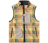 Canada Goose Men's & NBA Collection with UNION Legion Fleece Vest Legacy Tartan Gold