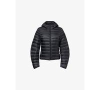 Canada Goose Womens Canada Goose Aethera Padded Hooded Nylon-Down Jacket Black - Noir M
