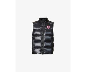 Canada Goose Womens Canada Goose Cypress Padded Nylon-Down Gilet Black L