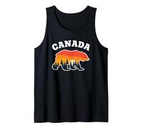 Canada Grizzly Bear Souvenir Tank Top