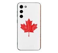 Canada Ireland Flag Paisley Pattern Novelty Phone Cases Compatible With Galaxy S23/Plus/Ultra Slim TPU Protective Cover Case Printed Protector