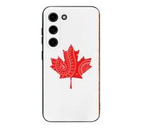 Canada Ireland Flag Paisley Pattern Novelty Phone Cases Compatible With Galaxy S23/Plus/Ultra Slim TPU Protective Cover Case Printed Protector