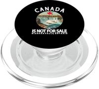 Canada Is Not for Sale it's Priceless, Sovereign & Strong PopSockets PopGrip for MagSafe