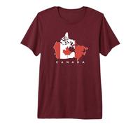 Canada Land Canadian Maple Leaf Premium T-Shirt