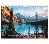 Canada - Landscapes from Banff and Jasper National parks (Wall Calendar 2026 DIN A4 landscape), CALVENDO 12 Month Wall Calendar: Wonderful landscapes from the Canadian Rockies