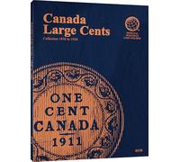 Canada Large Cents Collection 1858 to 1920 (Official Whitman Coin Folder)