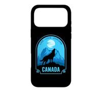 Canada Live Love Explore Howling Wolf Design Case for iPhone 17 Pro Max