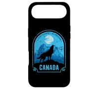 Canada Live Love Explore Howling Wolf Distressed Design Case for iPhone Air