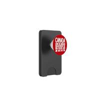 Canada Living the American Dream Without the Violence PopSockets PopWallet for MagSafe