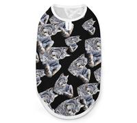 Canada Lynx Dog Clothes Fashionable Sleeveless Pet Vest Puppy Breathable Shirts for Small Medium Dogs Cat 2XL