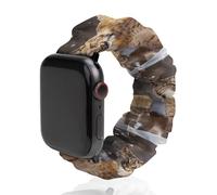 Canada-Lynxs Family Print Watch Band Compatible with Apple Watch Elastic Scrunchie Watch Strap Replacement Wristband