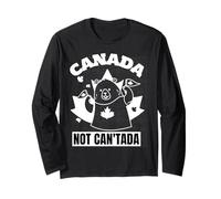 Canada Maple Leaf Polar Bear Canada Day Proud Canadian Long Sleeve T-Shirt