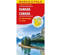 Canada Marco Polo Map: 1:4.000.000 (Marco Polo Maps): wegenkaart schaal 1:4.000.000