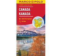 Canada Marco Polo Map: Wegenkaart Schaal 1 : 4.000.000