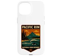 Canada National Parks - Pacific Rim Wilderness Ocean Nature Case for iPhone 15