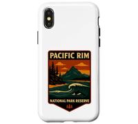 Canada National Parks - Pacific Rim Wilderness Ocean Nature Case for iPhone X/XS