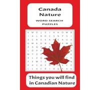 Canada Nature Word Search Puzzle