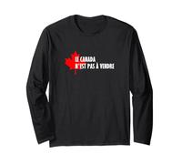 Canada N'est Pas à Vendre Never 51 Proud Canadian Quebec Long Sleeve T-Shirt
