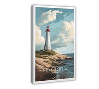 Canada, Nova Scotia Poster Art Canvas Poster Bedroom Decor Landscape Decor Gift 12x18inch(30x45cm)