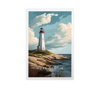 Canada, Nova Scotia Poster Art Canvas Poster Wall Art Print Picture Paintings 12x18inch(30x45cm)