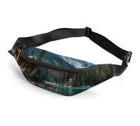 Canada Ohara Lake Yoho National Park Belt Bag for Women Men Waist Bag Pouch with Adjustable Strap