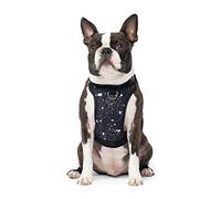 Canada Pooch No Pull Dog Harness Adjustable Dog Harness for Walking Dogs Seat Belt Harness, Front & Back D-Rings for Comfort & Control - Splatter/L