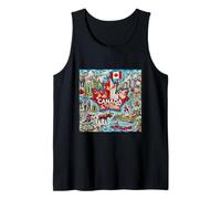 Canada, Prince Edward, saskatchwan, Alberta, Newfoundland Tank Top