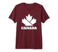 Canada Retro Canadian Flag Maple Leaf Premium T-Shirt