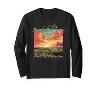 Canada Saskatchewan Land of Living Skies Long Sleeve T-Shirt