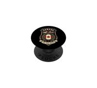 Canada The True North Est 1867 Vintage Heritage Shield Badge PopSockets Adhesive PopGrip