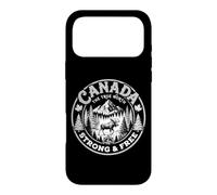 Canada The True North Strong & Free Vintage Moose Forest Art Case for iPhone 17 Pro Max