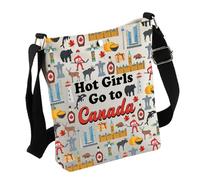 Canada Travel Gift Hot Girls Go to Canada Crossbody Bag Canada Lover Gift Canada Souvenir Gift for Her (CanadaBag)