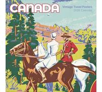 Canada: Vintage Travel Posters 2026 Wall Calendar