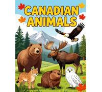 Canadian Animals Coloring Book