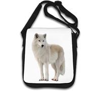 Canadian Arctic Wolf Shoulder Bag White