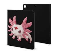 Canadian Axolotl Lover Flag Case Compatible for IPAD 2020 (10.2in) Tablet Cases Cover with Pencil Holder Auto Wake/Sleep