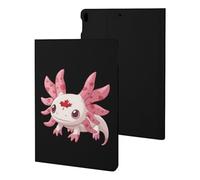 Canadian Axolotl Lover Flag Case Compatible for ipad Pro/ipad Air3(10.5in) Tablet Cases Stand Protective Cover with Sleep/Wake