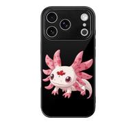 Canadian Axolotl Lover Flag Compatible with iPhone 17 Pro Case Slim Phone Cases Phone Cover Protective Cute Design