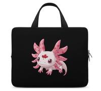 Canadian Axolotl Lover Flag Laptop Bag Sleeve Funny Tablet Case Protective Carry Bag Briefcase with Handle 17inch