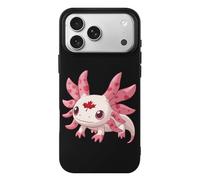 Canadian Axolotl Lover Flag Phone Case Compatible for iPhone 17 Pro Max Cell Phone Cover Phone Cases Protection