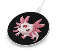 Canadian Axolotl Lover Flag Wireless Charger Cute Wireless Charging Pad Women Men